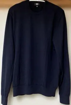 UNIQLO ネイビー クルーネックセーター M