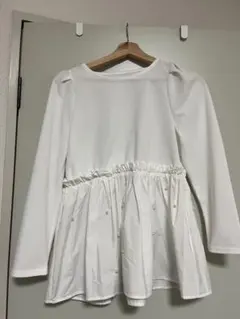 しまむら PlechurCiel パールペプラム　L