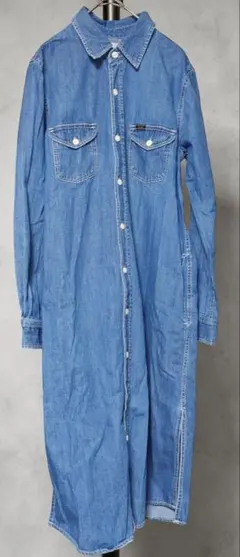 Lee デニム 長袖シャツワンピース　LT0990