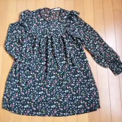 ZARA フラワープリント ワンピース