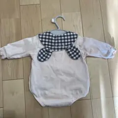 Tête à Tête ベージュロンパース 80