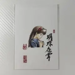 선과 지브리 京都展 ポストカード 絵はがき 天空の城ラピュタ シータ『明珠在掌』