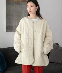 LOWRYSFARM キルティングブルゾン