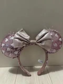 ディスニー ミニー スパンコール カチューシャ