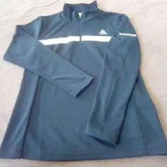 le coq sportif ネイビー ハーフジップ トップス