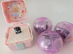 サンリオキャラクターズ かぼちゃぱんつフィギュア＆いちご新聞50指輪