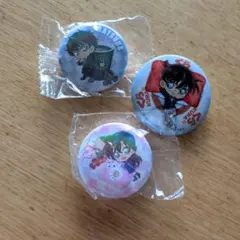 名探偵コナン 缶バッジ 3個セット