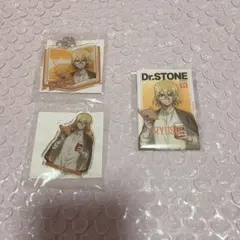 Dr.STONE 七海龍水 くじ引き堂 缶バッジ アクキー