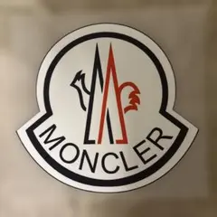MONCLER 円形ロゴ アイロンプリントシート 約20cm