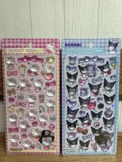 【正規品】　ボンボンドロップシール　サンリオ　第二弾　ハローキティピンク　クロミ