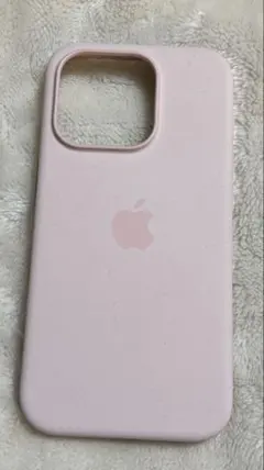 Apple 純正 iPhone15pro シリコンケース ライトピンク