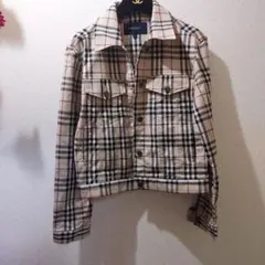 ♥️BURBERRY LONDON ノバチェック ジャケット Lサイズのサムネイル
