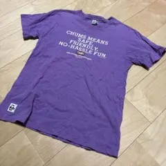 CHUMS 30周年記念 Tシャツ パープル Lサイズ