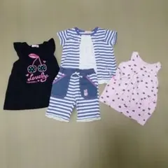 TINKER BELL ベビー服 セットアップ 含む4セット80cm16日迄のサムネイル
