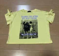 レモンユーカリ様専用　Lovetoxic Tシャツ イエロー Sサイズ