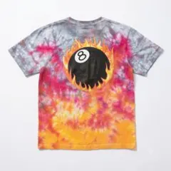 stussy 8ball ロゴT タイダイ染め 定番 一点物のサムネイル