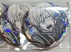 2個 桃源暗鬼 皇后崎迅 ホログラム缶バッジ vol.1 セット マズル