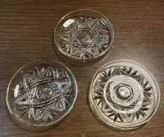 昭和レトロガラス小皿