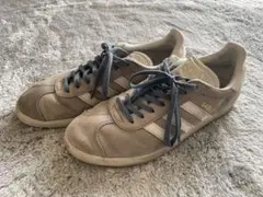 【中古美品】Adidas アディダス GAZELLE グレー26cm