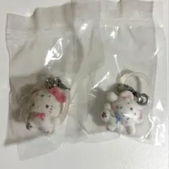サンリオ めじるしアクセサリー ふわふわスノー ハローキティ シナモロール