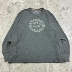 T*a様 Eddie Bauer ワッフル サーマル ロンT L グレー プリンのサムネイル