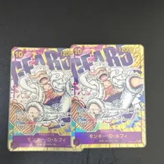 ワンピースカードルフィ SEC パラレル シークレット ニカ　ギア5