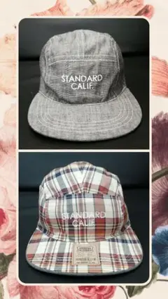 【美品】Standard California キャンプキャップ リバーシブル