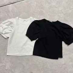 GU トップス2枚 パフスリーブ