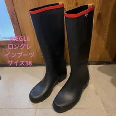 k*a様 AIGLE ロングレインブーツ　サイズ38