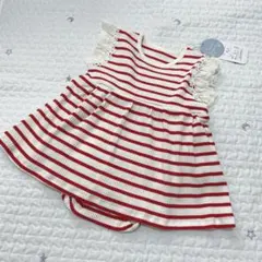 バースデイ mamaraku マリンコレクション ロンパース 80cm