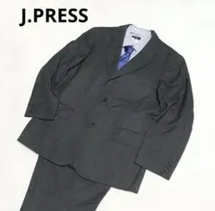 【美品】J.PRESSスーツ　ダークグレー　グレンチェックのサムネイル