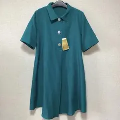 【タグ付】Provador UVカット接触冷感 ステンカラーチュニックワンピース
