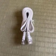 ホワイトLANケーブル RJ45コネクタ