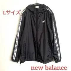 new balance ウインドジャケット ナイロンジャケット ブラック L