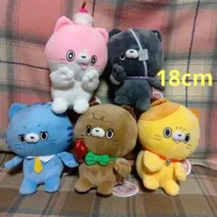 にゃんデレ　ぬいぐるみ　全５種セット