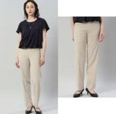 定価19800円 UNTITLED 着回し シンプル ストレッチパンツ