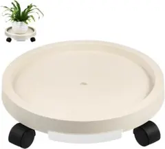 早い者勝ち⭐鉢置き台 キャスター付き 植木鉢 受け皿 植木鉢台 シンプル