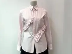 COMME des GARCONS ドット柄 リボンシャツ XS - メルカリ