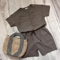 JOURNAL STANDARD L’ESSAGE日本製 綿100% サロペットのサムネイル