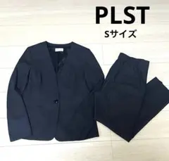 PLST セットアップ スーツ フォーマル S ネイビー