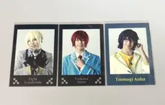 あんステ チェキ風カード 天祥院英智 朱桜司 青葉つむぎ