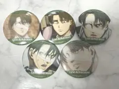 進撃の巨人 リヴァイ 缶バッジ ファイナルシーズン