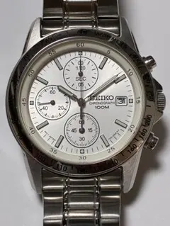 SEIKO クロノグラフクオーツ 7T92パンダカラー - メルカリ