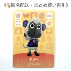 【匿名配送】amiibo デリー あつまれどうぶつの森