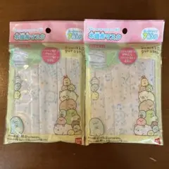 新品 すみっコぐらし 不織布 使い捨てマスク 7枚入り 2セットのサムネイル