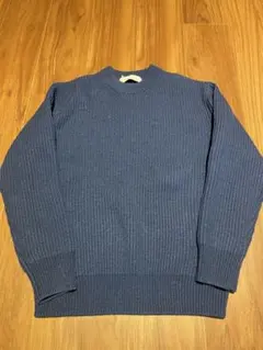 GREEN LABEL RELAXING コバルト ニット S