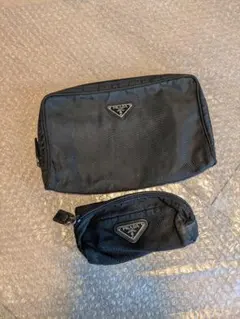 2点セット　PRADA ポーチ　大・小