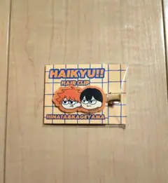 ハイキュー‼︎　日向翔陽　影山飛雄　ジロリ　前髪クリップ