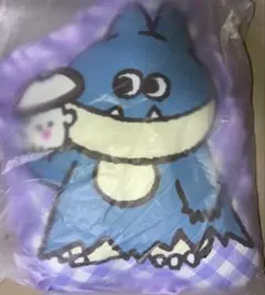 新品 クッション ポケモン ゴンベ 総柄 パープル
