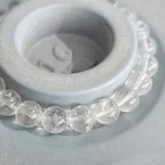 天然石 アイリス レムリアン 水晶 ブレスレット 813h 8.4mm